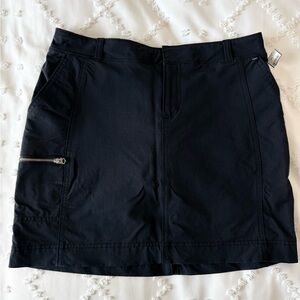 Athleta Black Mini Utility Skirt